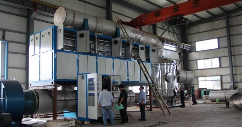 ?惠州環(huán)保公司之低溫等離子體空氣凈化設(shè)備干燥廢氣處理工程